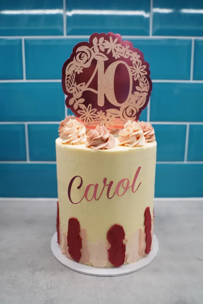 40th Birthday Cake