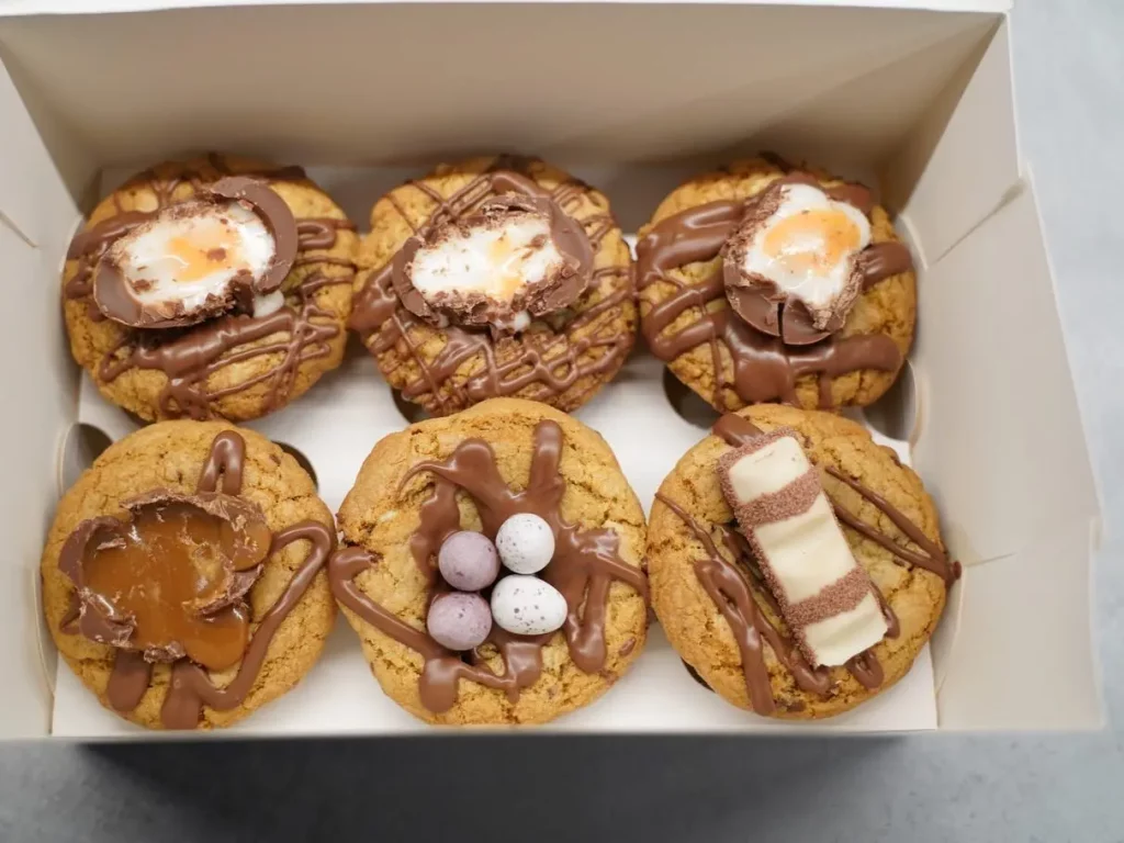 Easter Egg Cookie Cups