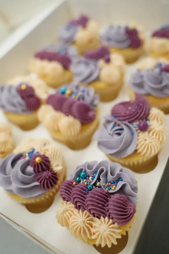 Purple Cupcakes