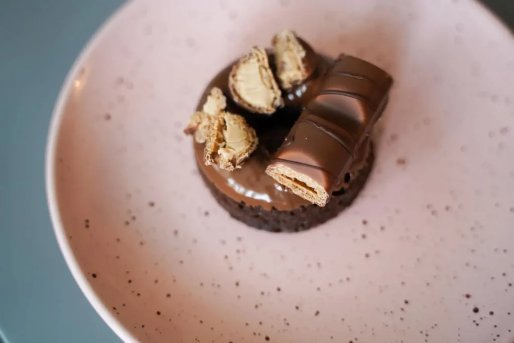 White Hazelnut Brownie Doughnuts